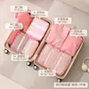 Set Popular Transfronterizo de Siete Piezas para Almacenamiento de Viaje, Bolso Tote de Compresión Portátil de Gran Capacidad, Bolsa para Empacar Equipaje