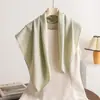 Pañuelo pequeño cuadrado de 70 cm con patrón de grietas de hielo estilo vintage, pañuelo pequeño de cuello moderno y versátil, pañuelo retro, pañuelo de seda ligero y protector solar