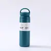 Taza elemento de acero inoxidable 304 para estudiantes, taza aislada de alta estética para hombres y mujeres, botella de agua portátil para exteriores con asa, venta al por mayor desde el fabricante
