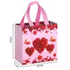 Nueva Bolsa de Regalo para el Día de San Valentín Bolso Pequeño Rosa No Tejido Bolsa para Empaque de Regalo de Perfume Cosméticos Lápiz Labial