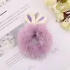 Ins estilo Coreia do Sul Internet celebridade cabelo laço elástico faixa de cabelo adulto cocar bonito menina coração pelúcia corda de cabelo pequenos acessórios de cabelo