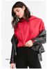 Sudadera con capucha deportiva informal de estilo europeo y americano de cintura alta, forrada de forro polar, corta y holgada para mujer, nueva para Primavera y Otoño 2026, moderna