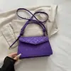 2026 Nueva Bolsa de Mujer de Alto Valor Textura Simple Nicho Bolso de Axila Casual al Aire Libre de Moda Bolso Cruzado para Mujer
