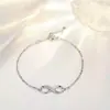 Pulseira Mobius Amor Infinito Feminina Acessórios Casuais Europeus e Americanos Acessórios de Mão Casuais E-commerce Transfronteiriço Fornecimento Direto