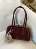 Bolso Bandolera Retro Europeo y Americano para Mujer, Nuevo Estilo Otoño 2025, Bolso Tipo Bowling Simple, Bolso de Mano Casual, Bolso de Hombro