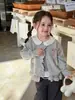 Ropa para niños Weimu conjunto de otoño para niñas nuevo conjunto de principios de otoño para niños suéter de punto camiseta pantalones ropa de bebé niña clase A