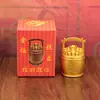 Adorno de lingote de oro de aleación de fábrica, atrayendo fortuna, riqueza y tesoro, regalo de inauguración de escritorio, se puede enviar en nombre de los clientes