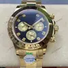 Reloj para Hombre Rolex Daytona Serie 40mm Multifuncional Cronógrafo Incrustado de Diamantes Mecánico Totalmente Automático Aliexpress