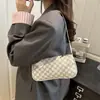 Bolso Pequeño Cuadrado de Textura Moda Tendencia Casual Elegante Nuevo Bolso de Mujer Otoño e Invierno 2025 Bolso de Hombro Elegante