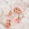 Muñeca Reborn Juguete Muñeca Niña Bebé Plástico Suave Regalo Muñeca de Vinilo Suministro Douyin Dropshipping