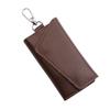 Fabricante Atacado de Bolsa de Chave de Carro em Pele de Bezerro Capa de Chave Masculina em Couro Bovino Genuíno Moda Feminina Pendurador de Chave de Casa
