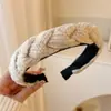 Pinza para el pelo de estilo marrón retorcido, diadema para mujer, todo a juego, para recogido de pelo, parte superior de la cabeza, diadema, Otoño e Invierno 2023, elegante accesorio para recogido de pelo
