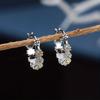 Pendientes de margaritas de moda coreana, venta al por mayor, pequeños pendientes de flores frescas con temperamento dulce para mujer