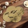 Nuevo Tapete Drenante de Tierra de Diatomeas Estilo Chino para Tazas de Té, Tapete de Té Estilo Vintage, Tapete Absorbente de Agua Antideslizante para Mesa de Té, Tapete de Té, Tapete para Mesa de Té