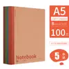 Paquete de 20 Cuadernos, Papelería para Estudiantes Universitarios, Cuadernos de Ejercicios A5 Espesos Tapa Blanda, Cuadernos Sencillos para Oficina