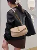Bolso de Cadena de Moda de Alta Gama para Otoño e Invierno 2025, Bolso de Hombro Único, Cruzado, Bolso de Mujer de Moda, Bolso Pequeño Hobo Estilo Chanel