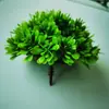 Flores Artificiales Falsas Muebles para el Hogar Adornos de Mesa Balcón Flores de Plástico Planta Verde Falsa Adornos de Plantas en Maceta Mini Decoraciones Bonsái