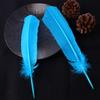 Pluma de nido de pavo pluma pluma de pavo tocado indio DIY alas de ángel pluma de ave materiales decorativos hechos a mano