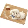 Alfombrilla de Piso de Barro de Diatomeas de Gato Lindo de Dibujos Animados para Baño Absorción de Agua Antideslizante Suave para Pies Entrada de Inodoro Felpudo Antideslizante