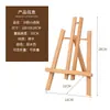 Set de Caballete de Pintura Hecho de Madera de Haya, Caballete Plegable de Madera de Escritorio para Bocetos y Pintura al Óleo, Set de Soporte para Tablero de Dibujo 4K
