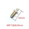 Bico de Lubrificação M68M10 Bico de Lubrificação de Cobre Copo de Óleo de Cobre Bico de Óleo Pistola de Óleo Injetor de Óleo Cabeça de Pistola de Graxa Bico de Graxa Estendido 1/8