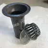 Hierro Fundido Tipo 87 Canalón de Lluvia Tipo Sifón Bajante Inserto Interior Desagüe de Piso de Descarga Recta Boca de Campana Redonda Entrada de Agua de Lluvia para Tejado