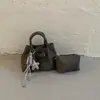 Bolso tipo cubo de moda transfronterizo estilo coreano para mujer, nuevo modelo de verano 2026, bolso de mano de alto valor, bolso pequeño de hombro y cruzado