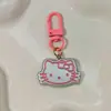 Hebilla Rosa Estilo L22 Lindo Dulce Genial Llavero Gato Kt Colgante para Mochila Bolso Pareja Mejor Amigo Colgante para Llavero Regalo