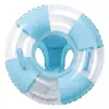 Fábrica de Flotadores Anillo Retro Transparente con Asiento para Niños de 2 a 6 Años con Toldo Flotador Anillo para Nadar Bebé Venta al por Mayor