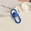 Broche de Puerta Pintado de Colores Llavero de Aleación de Colores Caramelo Accesorio Hecho a Mano DIY Colgante para Bolsa de Muñeca Pin para Perro