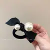Estilo Coreano Dongdaemun Bola de Perla Lazo Cuerda para el Cabello Accesorios para el Cabello de Mujer Cuerda para el Cabello Banda Elástica Tendón Anillo para el Cabello Simple Elegante Popular en Internet