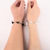 Moda Europea y Americana Transfronteriza Milán Cuerda Magnética Blanca y Negra Pulseras de Pareja Tai Chi para un Par de Pulseras de Hombres y Mujeres Joyería al por Mayor