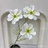Simulação de jardim Monet branco, material para flores de auditório de casamento, plantio de flores de casamento, arte de flores Mori, chumbo de estrada, flores decorativas
