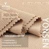 Tecido de malha jacquard 220g outono e inverno textura de poliéster senso fashion terno casaco marca de moda tecido de malha
