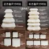 Cajas de Almuerzo Desechables Personalizables Hechas de Almidón de Maíz, Contenedores Gruesos para Llevar, de Grado Alimenticio, Biodegradables, Aptos para Microondas, Uso Comercial