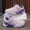 Zapatillas transpirables para niños para verano y otoño, zapatos de algodón con malla para niños y niñas, con cierre de velcro, antideslizantes, cómodos zapatos tipo papá