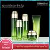 Spot de alta qualidade split emulsão frasco de vidro de imprensa verde garrafa de loção Toner cosmético Foundation garrafa