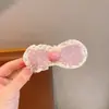Crianças postam fofo animal pequeno velcro bebê não machuca cabelo cabelo quebrado artefato menina cabelo volume franja pequena adesivos