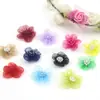 Venda direta no local cor chifre flor de ameixa de cinco pétalas contas flor artificial flor artificial joia de vestuário decoração flores feitas à mão