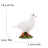 Brinquedo modelo animal de simulação transfronteiriça flamingo coruja papagaio Águia águia-careca da América Peru Pavão avestruz