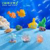 Micro-paisaje Creativo Coral Concha Pecera Acuario Paisajismo DIY Accesorios Decorativos Serie Marina Adornos Pequeños