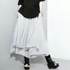 Novedades de verano 2026: pantalones de pierna ancha de algodón y lino, pantalones cropped de color liso, pantalones falda para mujer