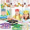Temporada de graduación ET035 gorra jardín de infantes GARD pegatinas DIY sombrero pegatinas decorativas de rompecabezas pegatinas de dibujos animados