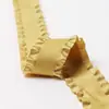Falda de Lija Coreana Cinta Lazo Accesorios para el Cabello Material de Bricolaje Cinta de Encaje Fruncida Cinturón de Falda de Terciopelo de Piel de Ciervo