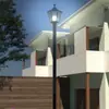Luz de Jardín Simple Moderna Exterior Impermeable LED Luz de Calle Camino Comunitario 3 m Jardín del Hogar Villa Césped Poste Alto