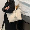 Bolso Tote Simple de Gran Capacidad Estilo Coreano 2025 Primavera Nueva Moda Bolso de Mano para Viaje Bolso de Hombro Tres Piezas Textivo
