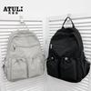 Mochila Casual Simple de Estilo Japonés para Mujer, Nueva, Ligera, de Nylon, Mochila Escolar para Estudiante, para Deportes al Aire Libre, para Viaje, para Desplazamiento