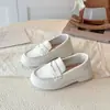 Zapatos de Cuero para Niñas, Estilo Primavera y Otoño, Suela Suave, Antideslizantes, para Niños de 3 a 6 Años, Zapatos sin Cordones, Zapatos Casuales para Niños