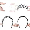 Faixa de Cabelo Dobrável para Lavar o Rosto de Viagem para Mulheres 2026 Nova Faixa de Cabeça Elástica de Alta Qualidade Antiderrapante Previne Fios Soltos Prendedor de Cabelo Acessório de Cabeça