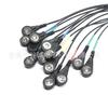 Cabo Eletrodo de Clipe para ECG EKG EMG SCSI 20 Pinos para 4.0 5.0 Snap Eletrodo Fisioterapia